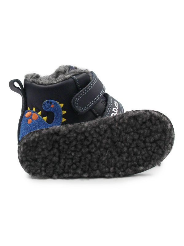 Dziecięce Buty Na Zimę Ocieplane Dla Chłopczyków DD STEP W066-52525Z Royal Blue