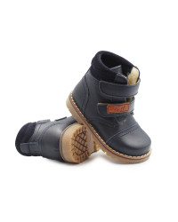 Kozaki Dziecięce Na Zimę Ocieplane Na Rzep Emel EV 2447D-22