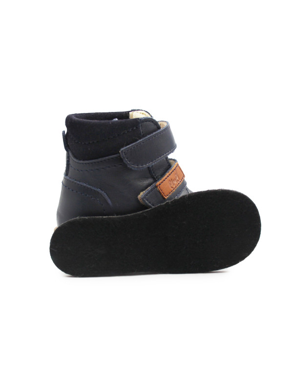 Kozaki Dziecięce Na Zimę Ocieplane Na Rzep Emel EV 2447D-22