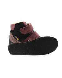 Dziewczęce Buty Na Jesień i Zimę Ocieplane Emel EV 2761-9