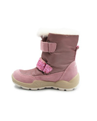 Śniegowce Dla Dziewczynek Różowe z Syrenką Merlinda Mermaid Magic Primigi 8881900