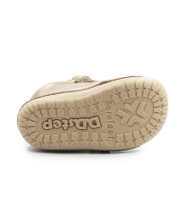 Dziewczęce Buty Ocieplane Na Zimę Barefoot DD STEP W070-52624AT Cream