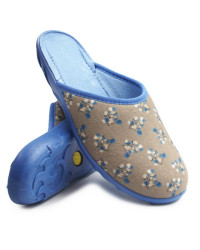 Lekkie Kapcie Domowe Damskie w Kwiaty Befado 235 D197