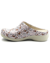 Klapki Damskie do Pracy Nursing Care Paris wg4f53 Dogs