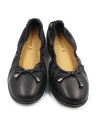 Damskie Baleriny Na Wiosnę Grunland sc1231 Agri Scarpe Donna Nero