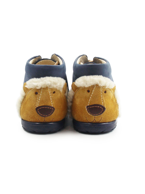 Trzewiki Profilaktyczne Dla Chłopca Wiosenne z Misiem Emel es 1150-2