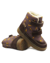 Buty Na Zimę Dla Chłopczyka Ocieplane Mido 32-40 Leopard