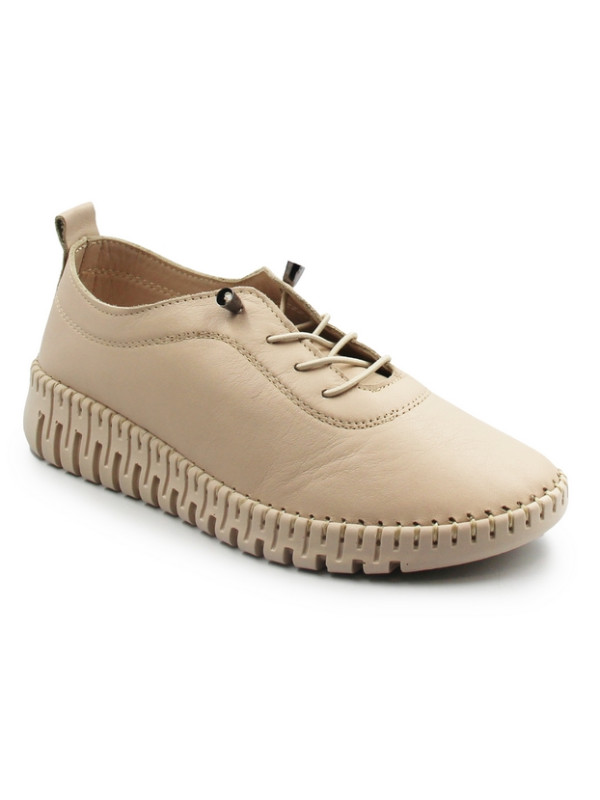 Buty damskie na wiosnę ze skóry naturalnej T. Sokolski OG 4000 BEIGE
