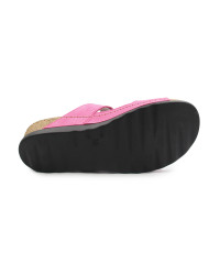 Klapki Damskie Na Lato Różowe Batz Elba