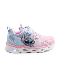 Buty Na Wiosnę Dla Dziewczynek Stitch Świecąca Podeszwa LED Bartek 87038-15