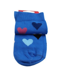 Damskie Skarpety w Serduszka Niebieskie 36-38 O!skary