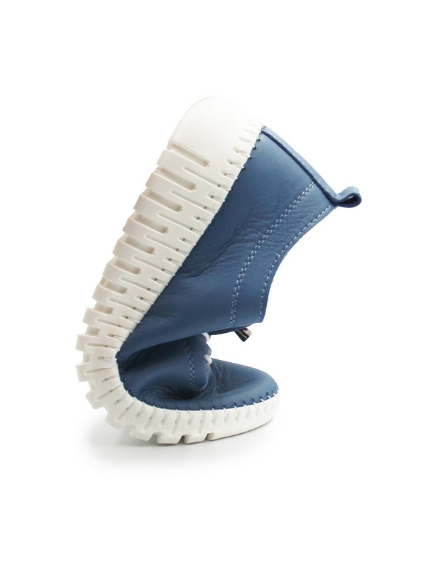 Półbuty dla kobiet na wiosnę z miękkiej skóry naturalnej T. Sokolski OG 4000 BLUE