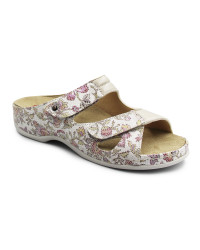 Wygodne laczki na szeroką stopę buty do pracy i dla seniorek Berkemann Janna 01027-244