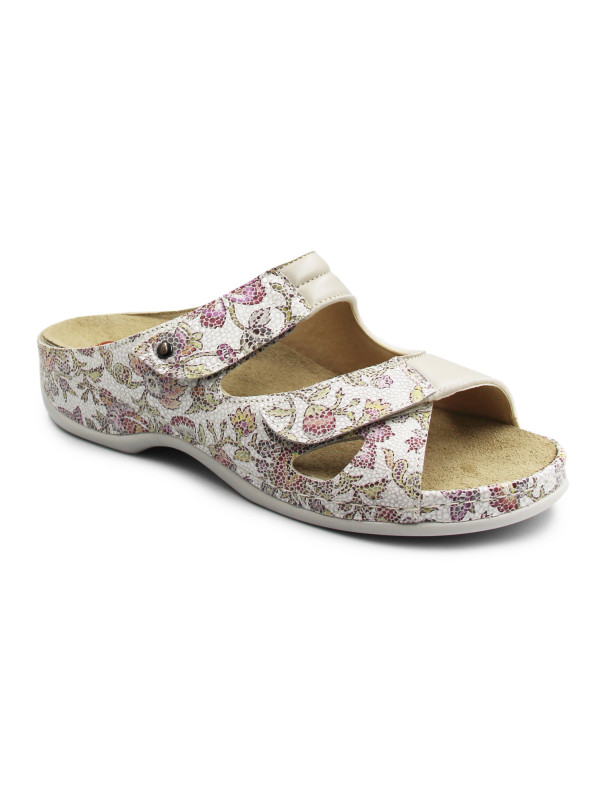 Wygodne laczki na szeroką stopę buty do pracy i dla seniorek Berkemann Janna 01027-244