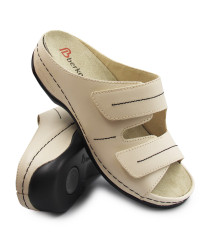 Damskie Klapki z Regulowanym Rzepem Berkemann Daria 01002-109