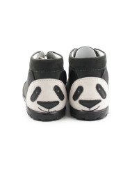 Chłopięce Trzewiki na Wiosnę Sznurowane Z Pandą Emel e 1150-1
