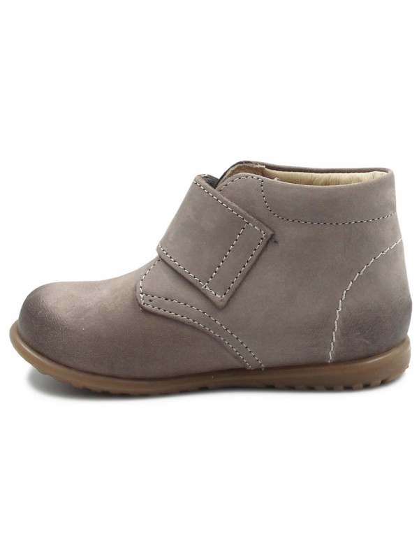 Trzewiki na wiosnę dla chłopca ze skóry naturalnej Emel 1077d-3