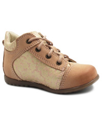 Eleganckie Buty Dla Dziewczynki Sznurowadła Emel E 2369c-3