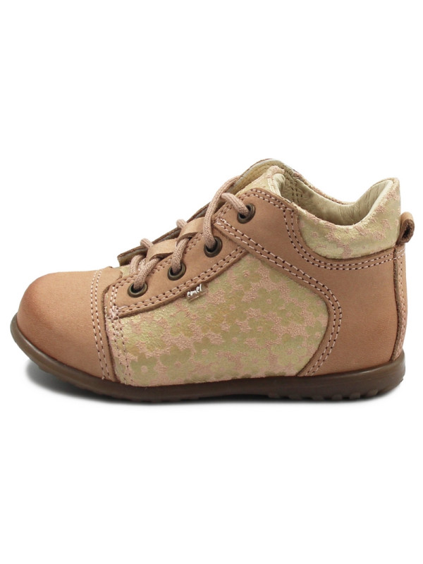 Eleganckie Buty Dla Dziewczynki Sznurowadła Emel E 2369c-3