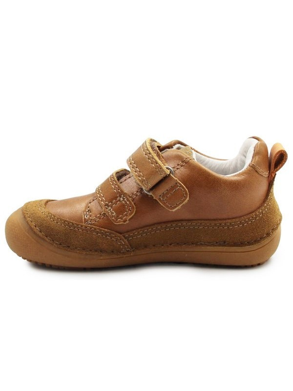 Skórzane Buty Dla Chłopca Na Wiosnę Barefoot DD STEP SO63-51483ALV