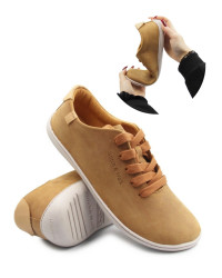 Półbuty barefoot męskie na wiosnę Stitch&Walk S088-61943B chocolate