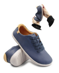 Buty na wiosnę barefoot Stitch&Walk S088-61943A royal blue