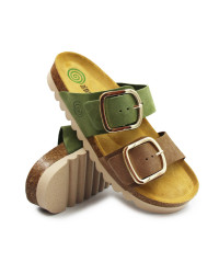 Klapki damskie na lato wakacje Dr Brinkmann 700924-07