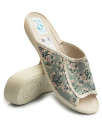 Kapcie Dla Kobiet po Domu Otwarte Palce Adanex 29540