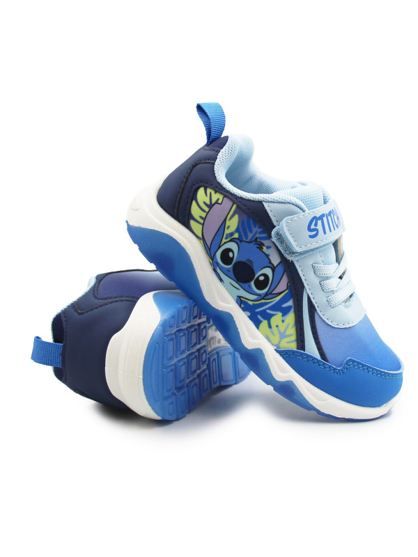 Buty Na Wiosnę Dla Chłopca Świecąca Podeszwa Stitch Bartek 87040-46