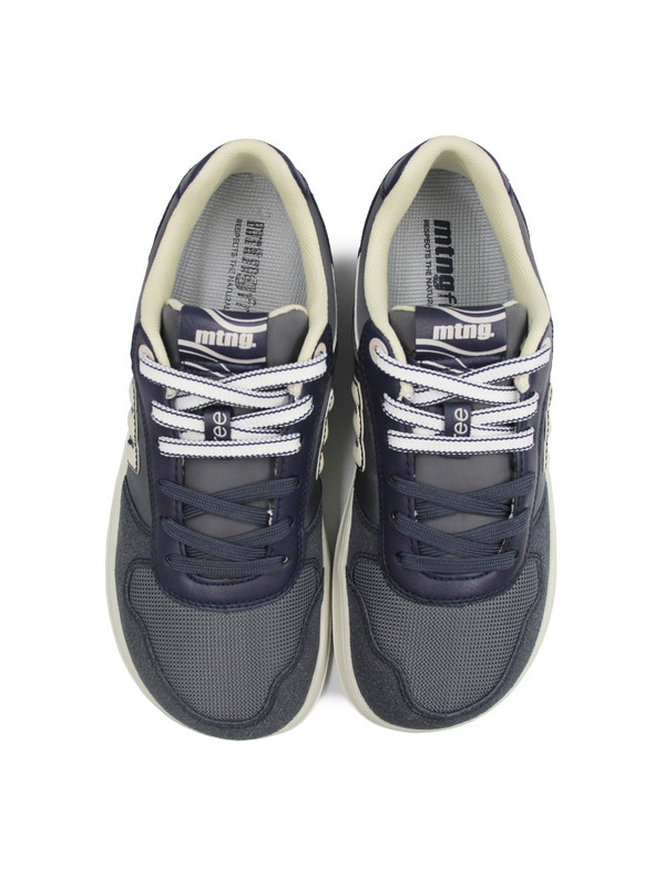 Półbuty sportowe męskie barefoot granat MTNG 84766-C59408 plity marino/nole gris oscuro