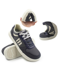 Półbuty sportowe męskie barefoot granat MTNG 84766-C59408 plity marino/nole gris oscuro