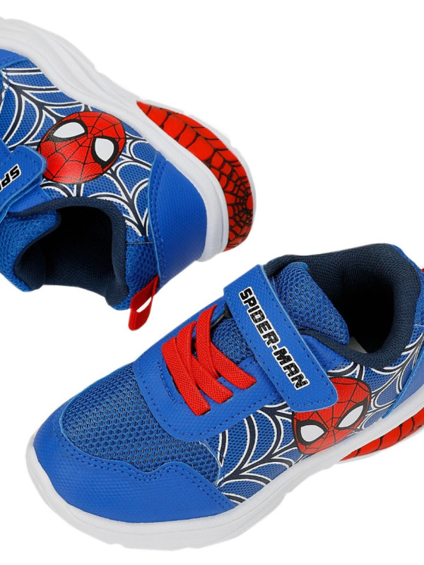 Buty Dla Chłopca Na Wiosnę Spider Man LED Bartek 87032-16