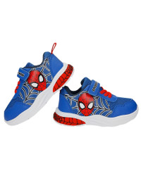 Buty Dla Chłopca Na Wiosnę Spider Man LED Bartek 87032-16