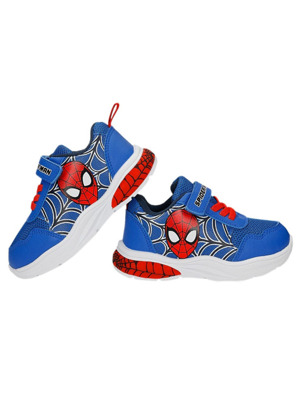 Buty Dla Chłopca Na Wiosnę Spider Man LED Bartek 87032-16