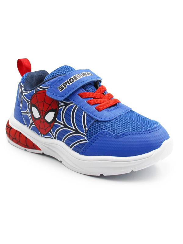 Buty Dla Chłopca Na Wiosnę Spider Man LED Bartek 87032-16