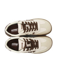 Półbuty damskie na wiosnę barefoot vegan MTNG 60948-C59379 wonderly sand