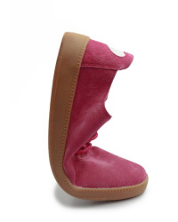 Buty damskie na wiosnę ze skóry naturalnej T. Sokolski W26-611 FUXIA