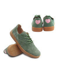 Skórzane półbuty na wiosnę dla kobiet T. Sokolski W26-611 GREEN