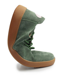 Skórzane półbuty na wiosnę dla kobiet T. Sokolski W26-611 GREEN
