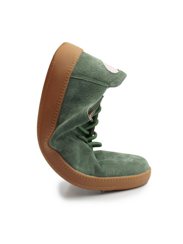 Skórzane półbuty na wiosnę dla kobiet T. Sokolski W26-611 GREEN