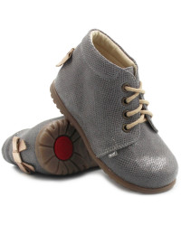 Eleganckie trzewiki dla dziewczynek na wiosnę z kokardką Emel 562d-36