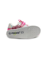 Buty Na Wiosnę dla Dziewczynek w Kotki Różowe Świecące LED Primigi 1454000