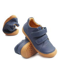 Półbuty Chłopięce Na Wiosnę Granatowe Barefoot DD STEP S063-61983 Royal Blue