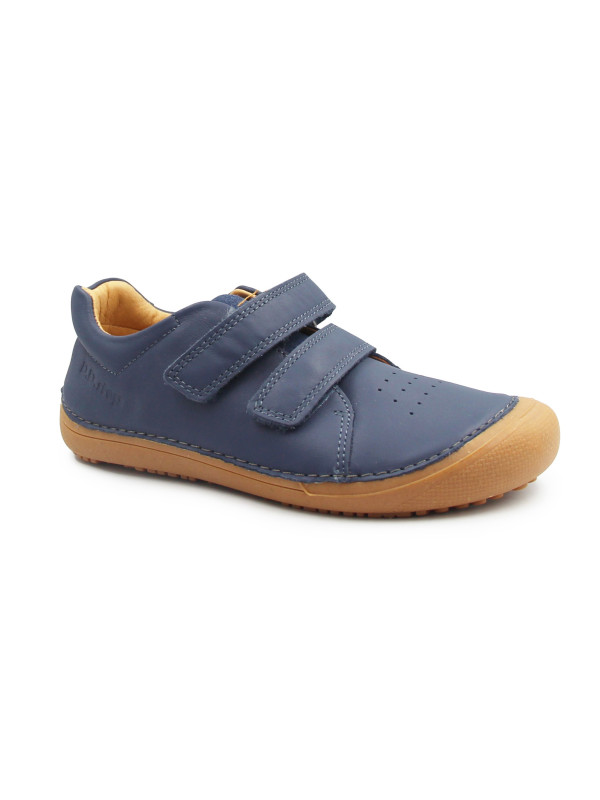 Półbuty Chłopięce Na Wiosnę Granatowe Barefoot DD STEP S063-61983 Royal Blue