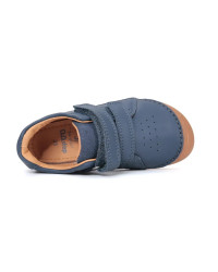 Półbuty Chłopięce Na Wiosnę Granatowe Barefoot DD STEP S063-61983 Royal Blue