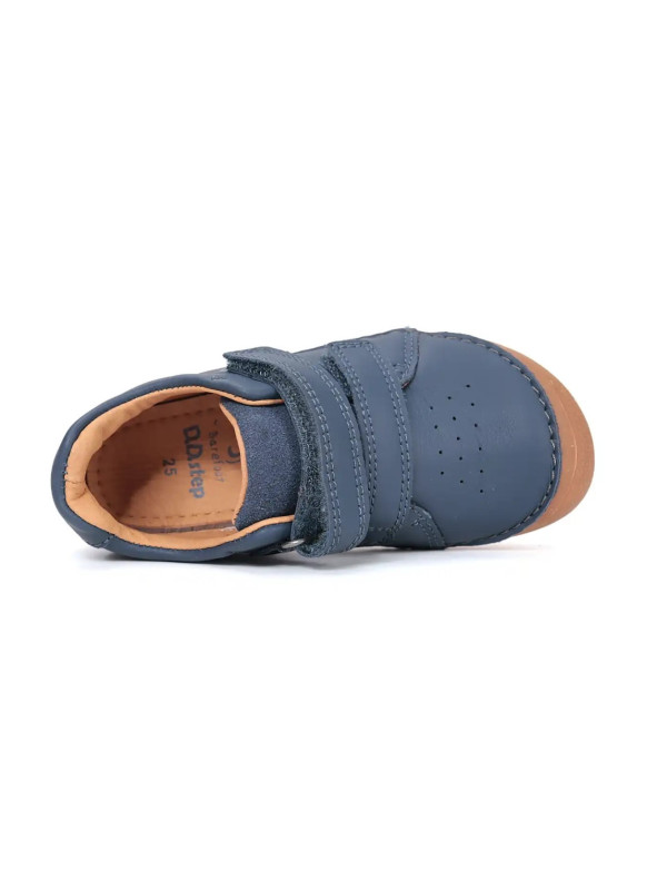 Półbuty Chłopięce Na Wiosnę Granatowe Barefoot DD STEP S063-61983 Royal Blue