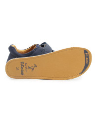 Półbuty Chłopięce Na Wiosnę Granatowe Barefoot DD STEP S063-61983 Royal Blue