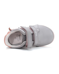 Buty Dla Dziewczynki Wiosenne Świecące LED z Jednorożcem DD STEP S050-61970 Dove Grey