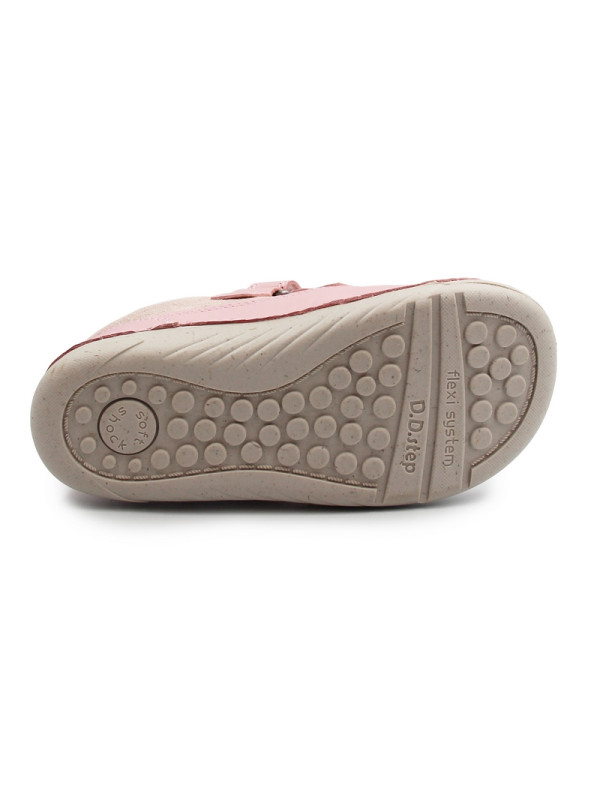 Buty Dla Dziewczynki Na Wiosnę Różowe DD STEP S108-61210CL Baby Pink