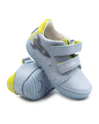 Buty Dla Chłopców Na Wiosnę Niebieskie Świecące LED DD STEP S050-61691M 0ceanic